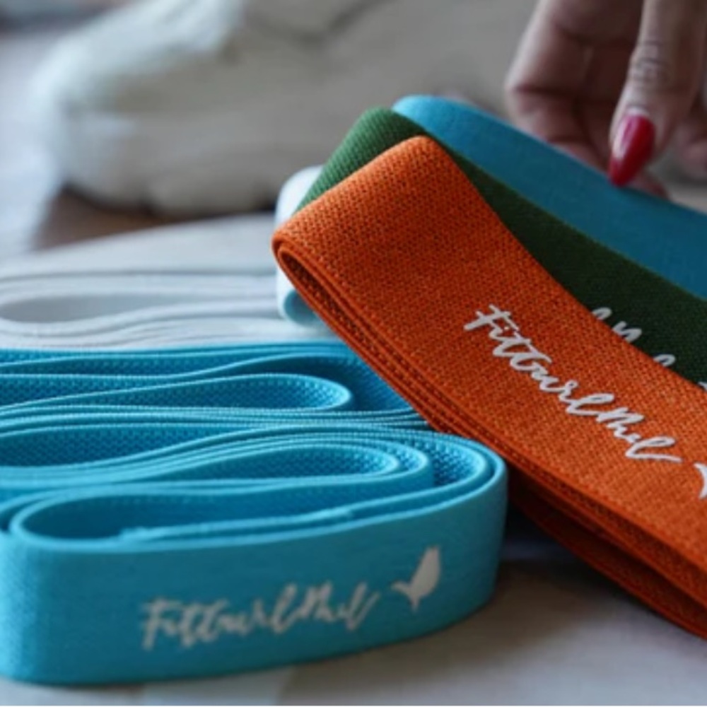 Melissa Alcantara FitGurlMel Resistance Bands Set Never Used!